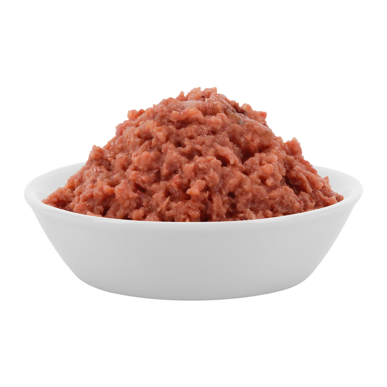 Lucky Lou Katzenfutter, feine Konsistenz, Geschmacksrichtung nicht angegeben, Menge nicht sichtbar.