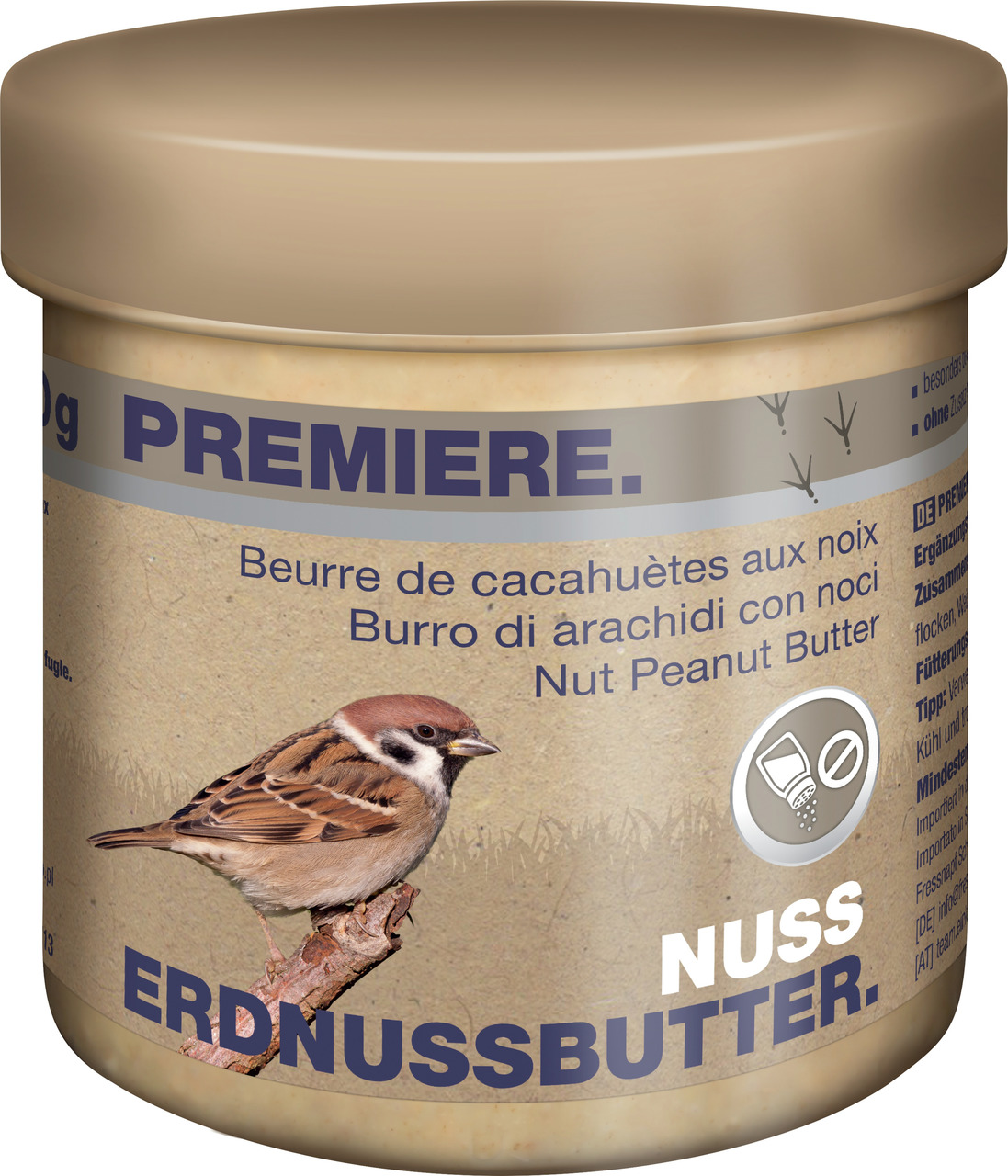PREMIERE Erdnussbutter Nuss 250 g