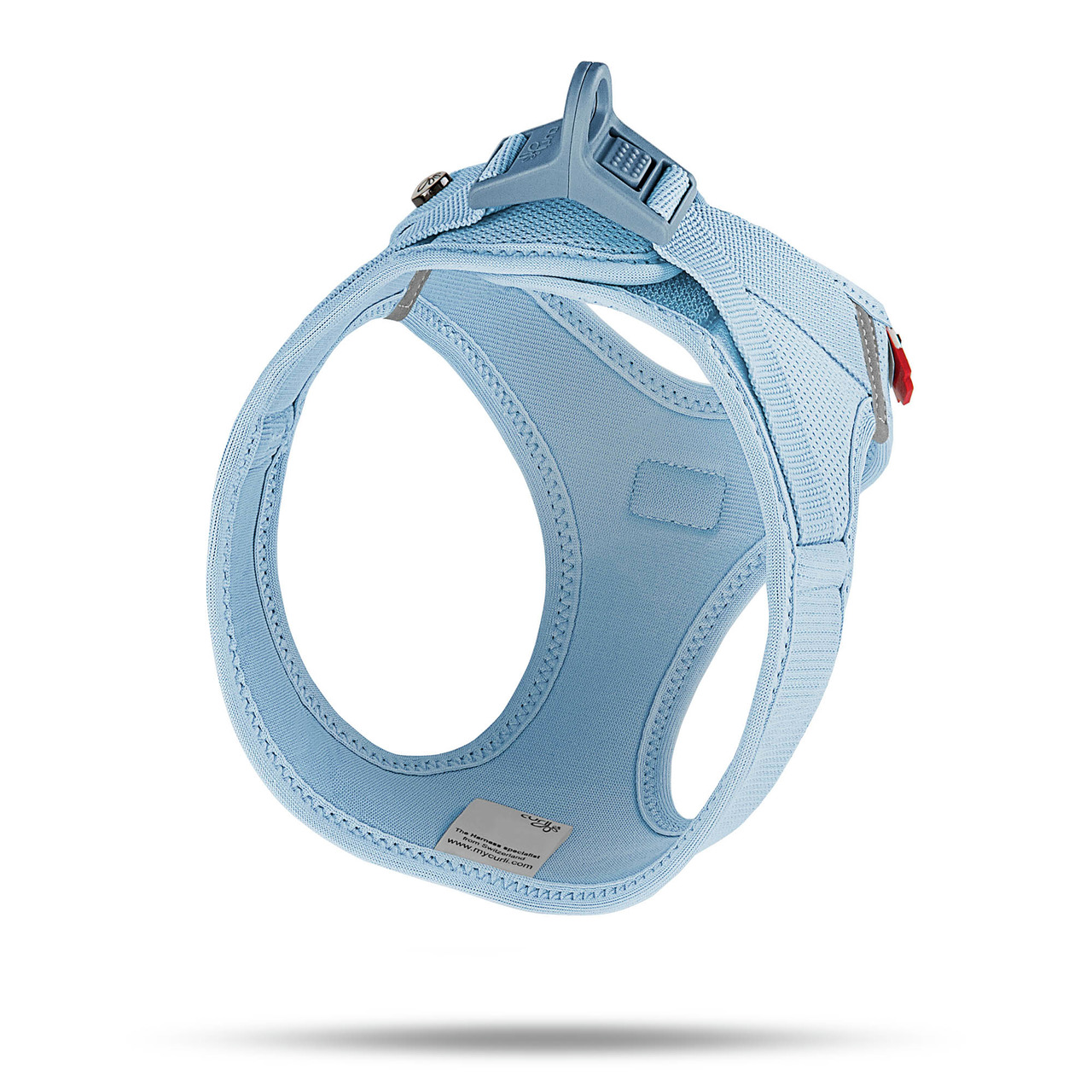 Curli Hundegeschirr Vest Air-Mesh, für kl.-mittelgr. Hunde, atmungsaktiv, leicht, verstellbar, mit Sicherheitsverschluss.