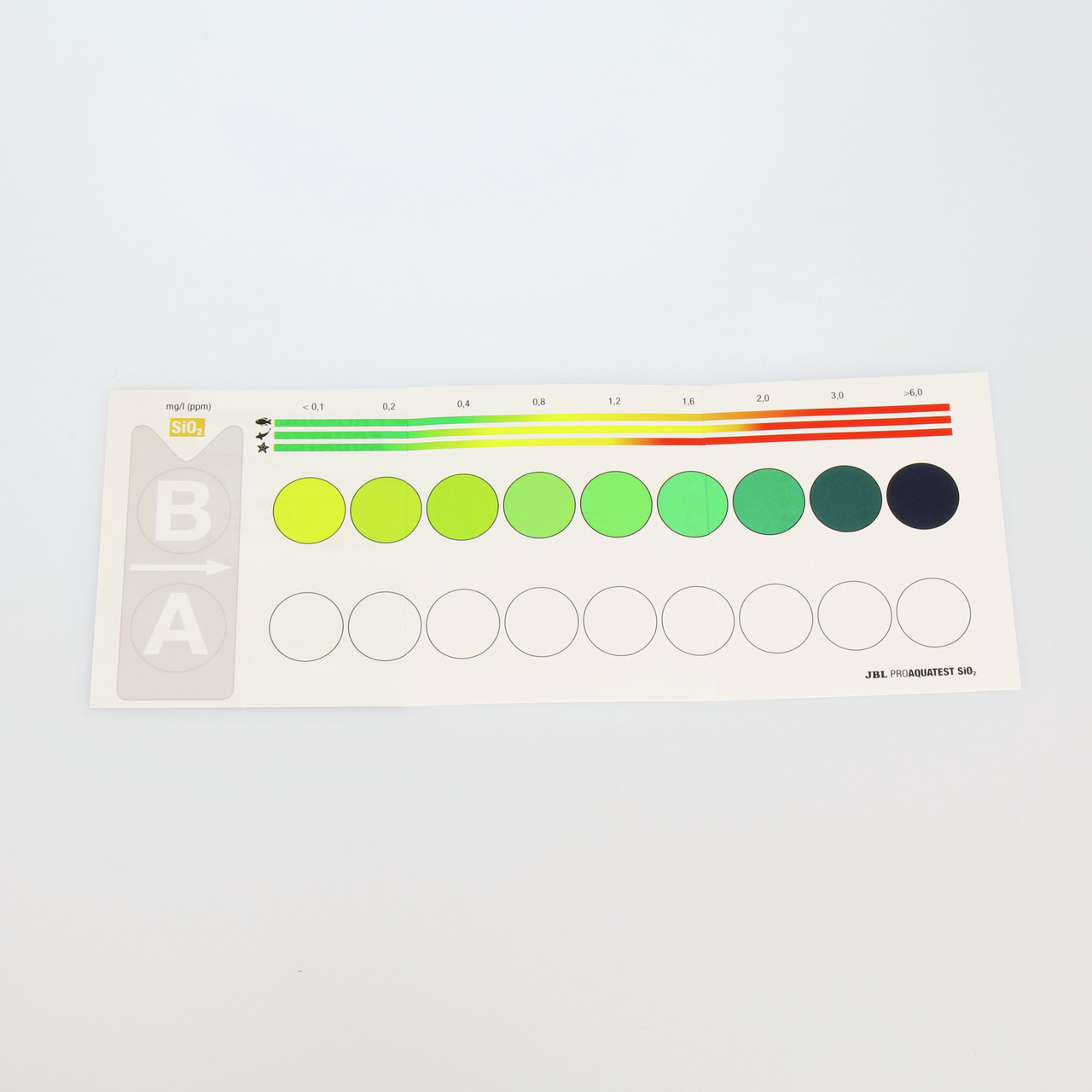 JBL ProAquaTest SiO2: Wassertest-Set für Aquarien-Teiche, misst Silikatwerte (