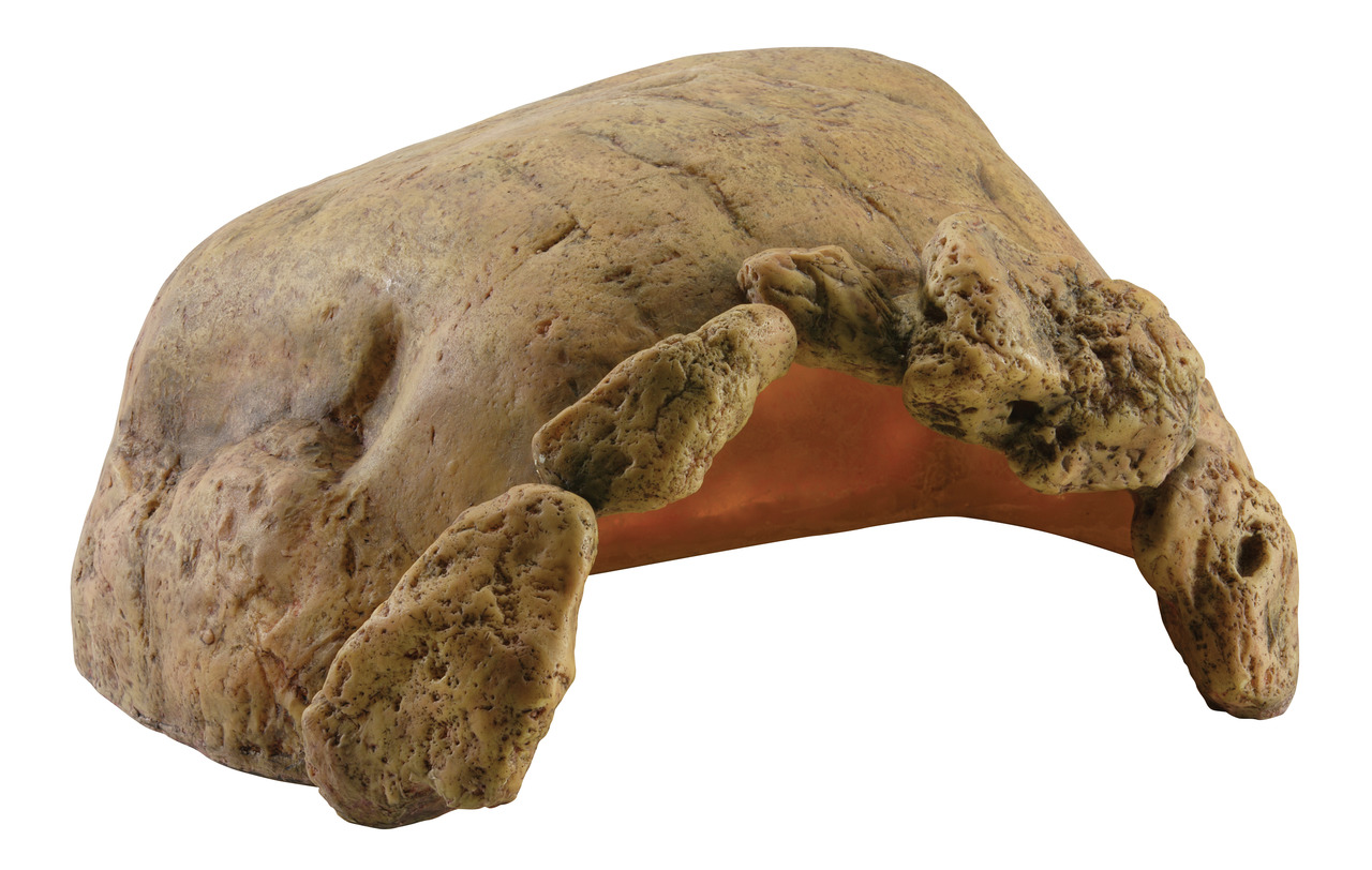 Exo Terra Reptilienversteck, für Reptilien-Amphibien, naturgetreu, robust, fördert Wohlbefinden & Verhalten, für Terrarien.