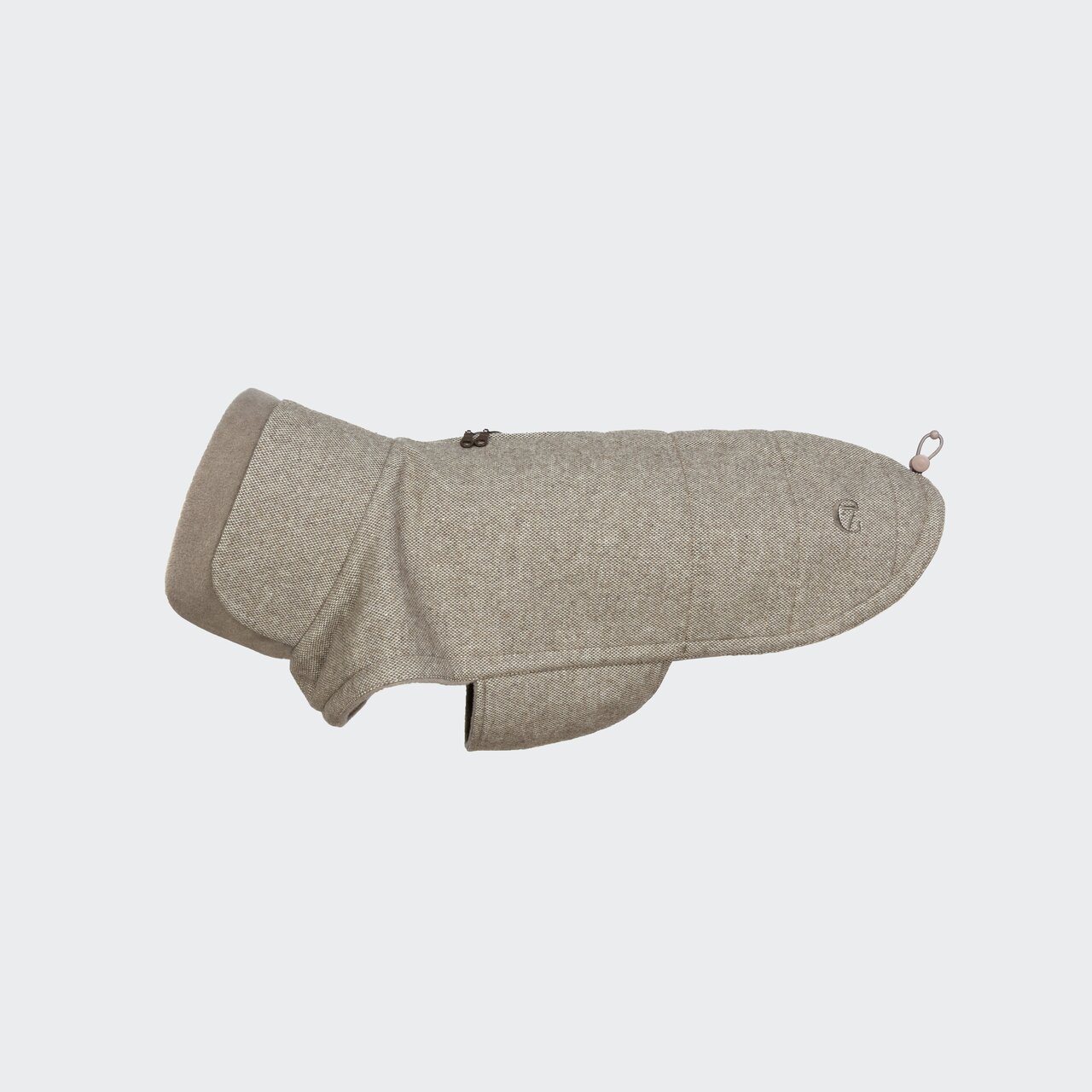 Hunde-Wintermantel Cloud7 Brooklyn, Beige, für kl. bis gr. Hunde, warm gefüttert, stilvolles Design, Größe auf Bild nicht sichtbar.