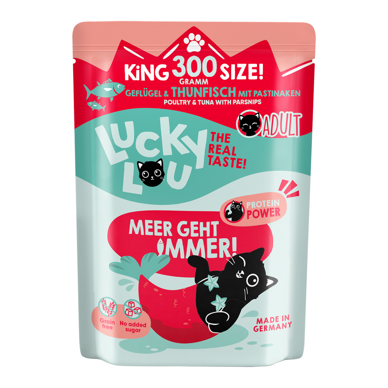 Lucky Lou Lifestage Adult Geflügel & Thunfisch 300 g