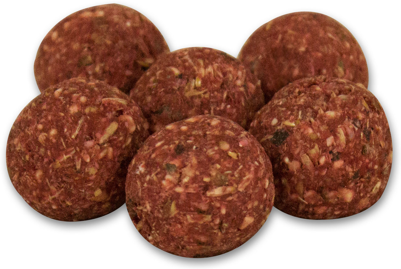 JR FARM Futterbälle, für Nager & Kaninchen, rötlich-braun, aus Gemüse & Kräutern, gesunder Snack & Beschäftigung.