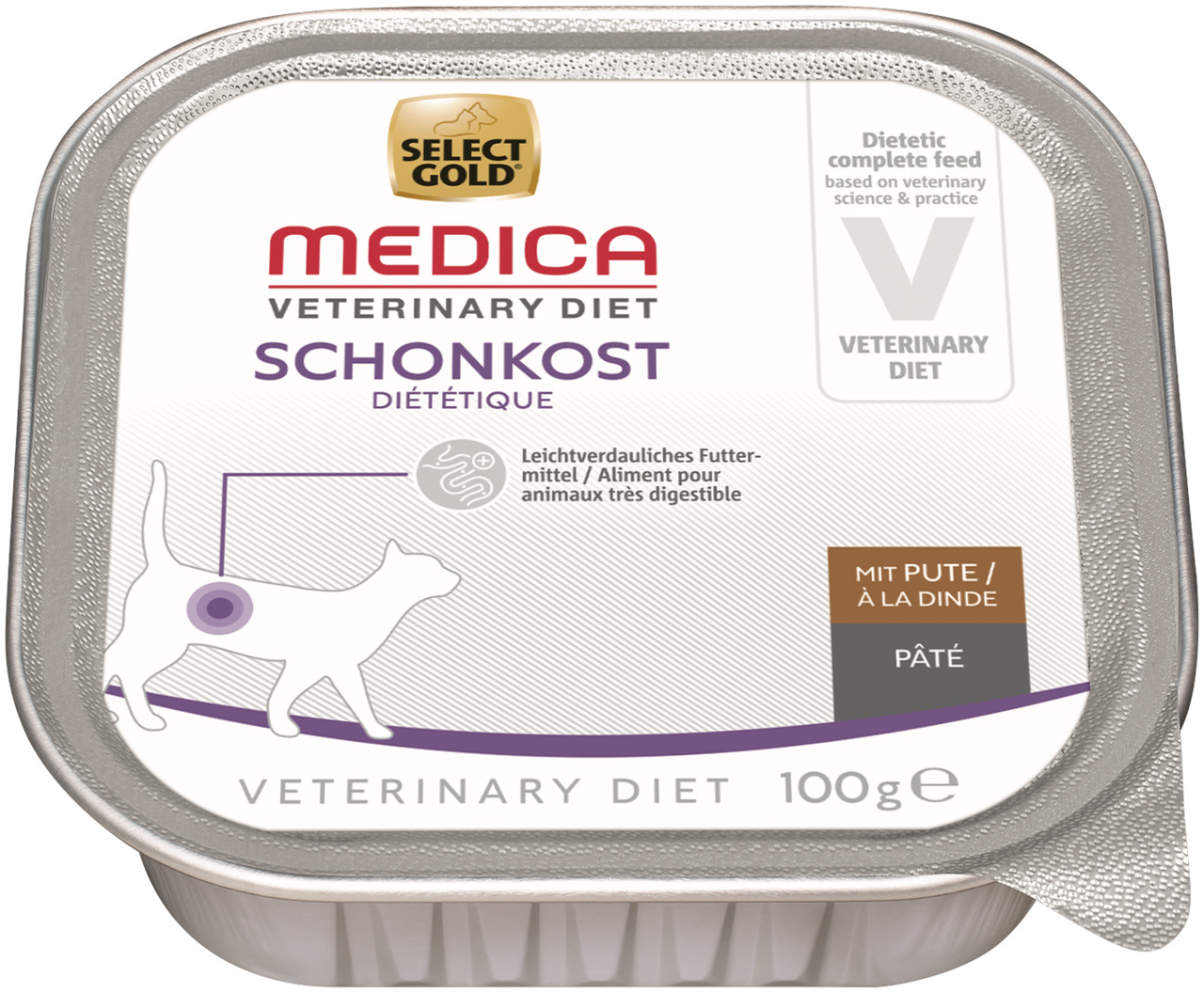 Select Gold Medica Schonkost Pute 100 g | 4047777239949