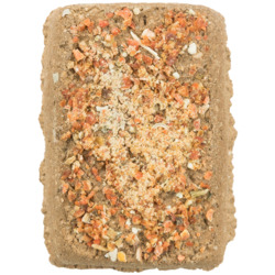 TRIXIE Kräcker für Kaninchen-Nager, Geschmacksr. Gemüse, knusprige Getreide-Gemüse-Mischung, fördert Knabberverhalten.