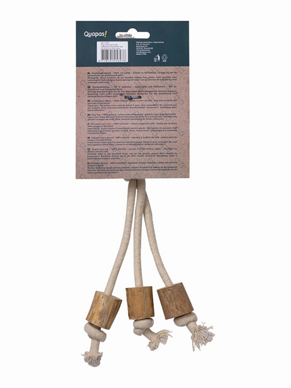 Quapas Hundefutter, 2 kg, für Hunde, schmackhafte Rezeptur, abgestimmt auf ihre Bedürfnisse, hochwertig & speziell entwickelt.