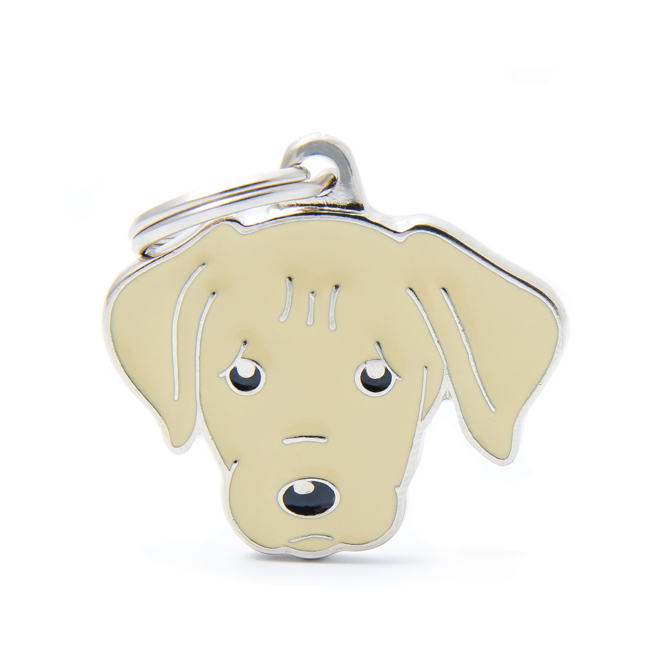 MY FAMILY Friends Cream Labrador  Tag Hundemarke