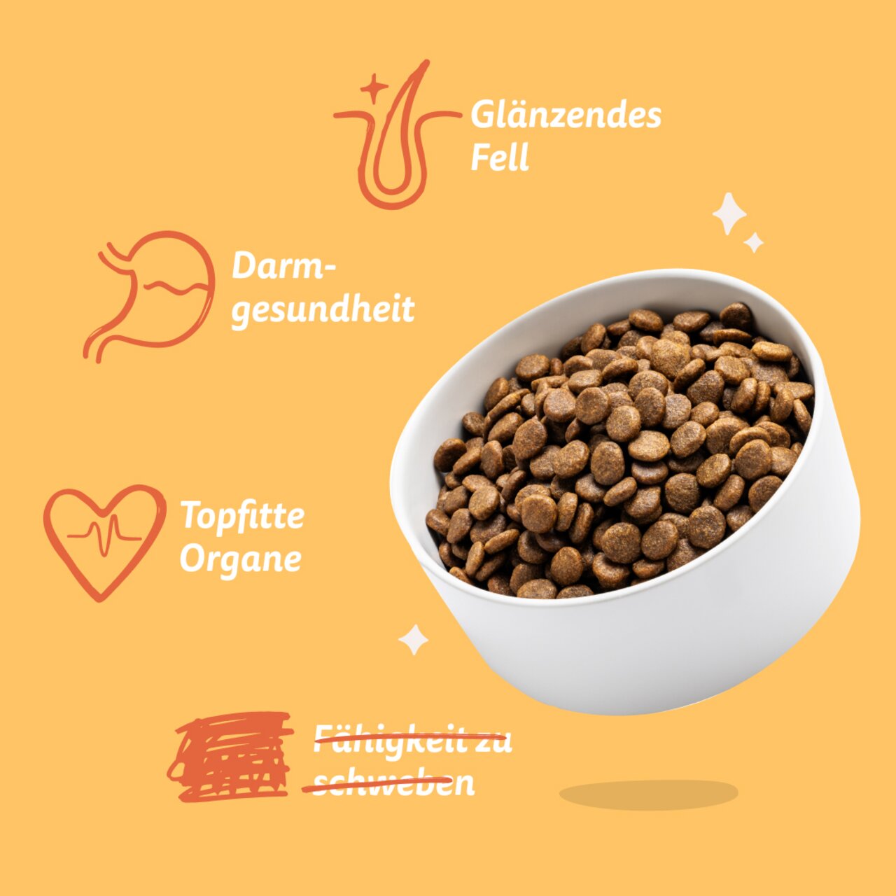 Edgard & Cooper Hunde-Trockenfutter, Geschmacksrichtung: unbekannt. Fördert glänzendes Fell, Darmgesundheit, topfitte Organe.