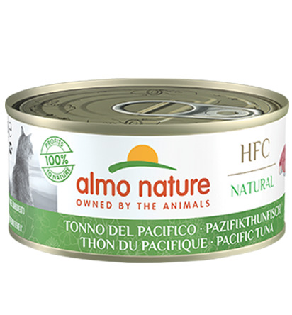 Sparpaket 6 x 150 g Almo Nature HFC Natural Pazifikthunfisch Katzen Nassfutter