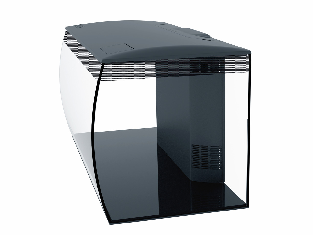 Fluval Flex Aquarium, 57 L, modernes Glasaquarium mit LED & Filtersystem, für Süßwasserfische, ideal für Aquaristik-Enthusiasten.