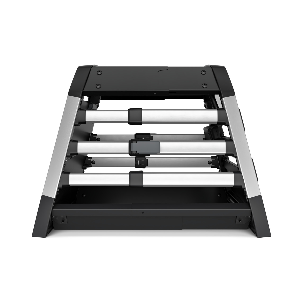 Thule Dog Ramp Large, Hunderampe für große Hunde, ausziehbar, klappbar, Aluminium/Kunststoff, erleichtert Fahrzeugeinstieg.