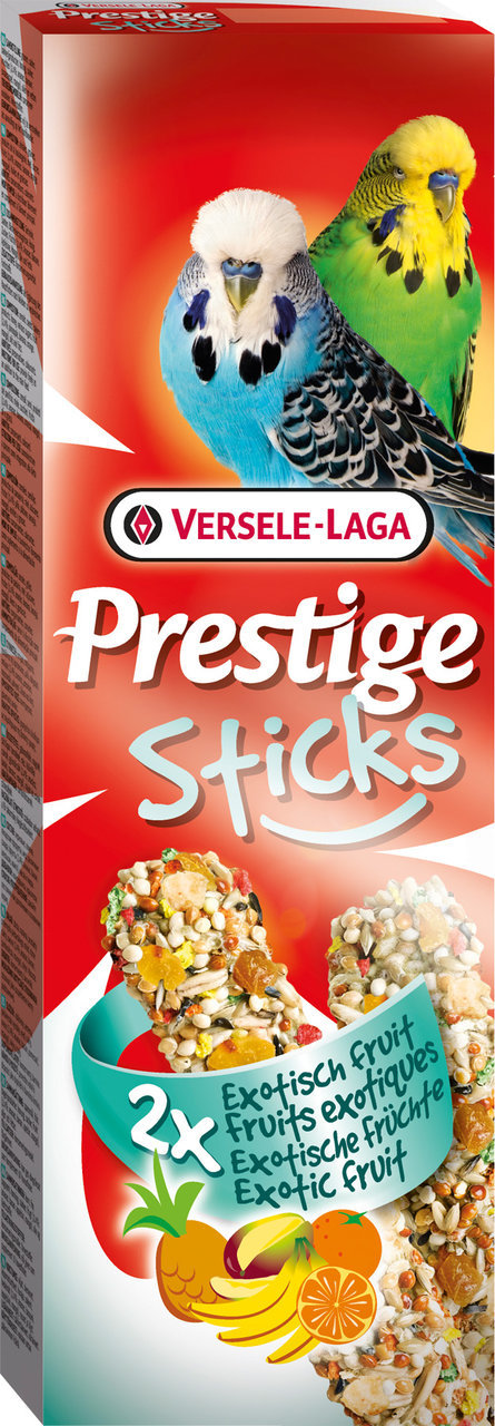 Versele-Laga Prestige Sticks Exotische Früchte Sittiche Vogel Snack 2 x 30 g