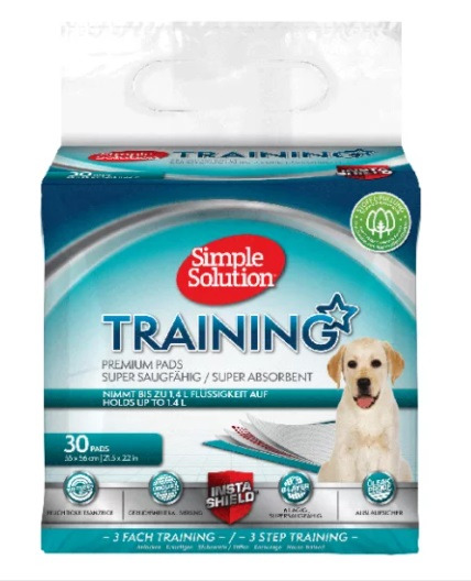 Sparpaket 2 x Simple Solution Training Pads Hunde Hygiene 54 x 57 cm