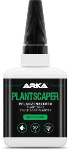 ARKA Plantscaper Pflanzenkleber, Gel für Aquarien & Pflanzenarrangements, 50 g, präzise & einfach anzuwenden.