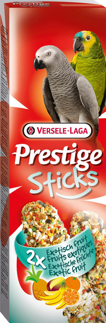 Versele-Laga Prestige Sticks Exotische Früchte Papageien Vogel Snack 2 x 70 g