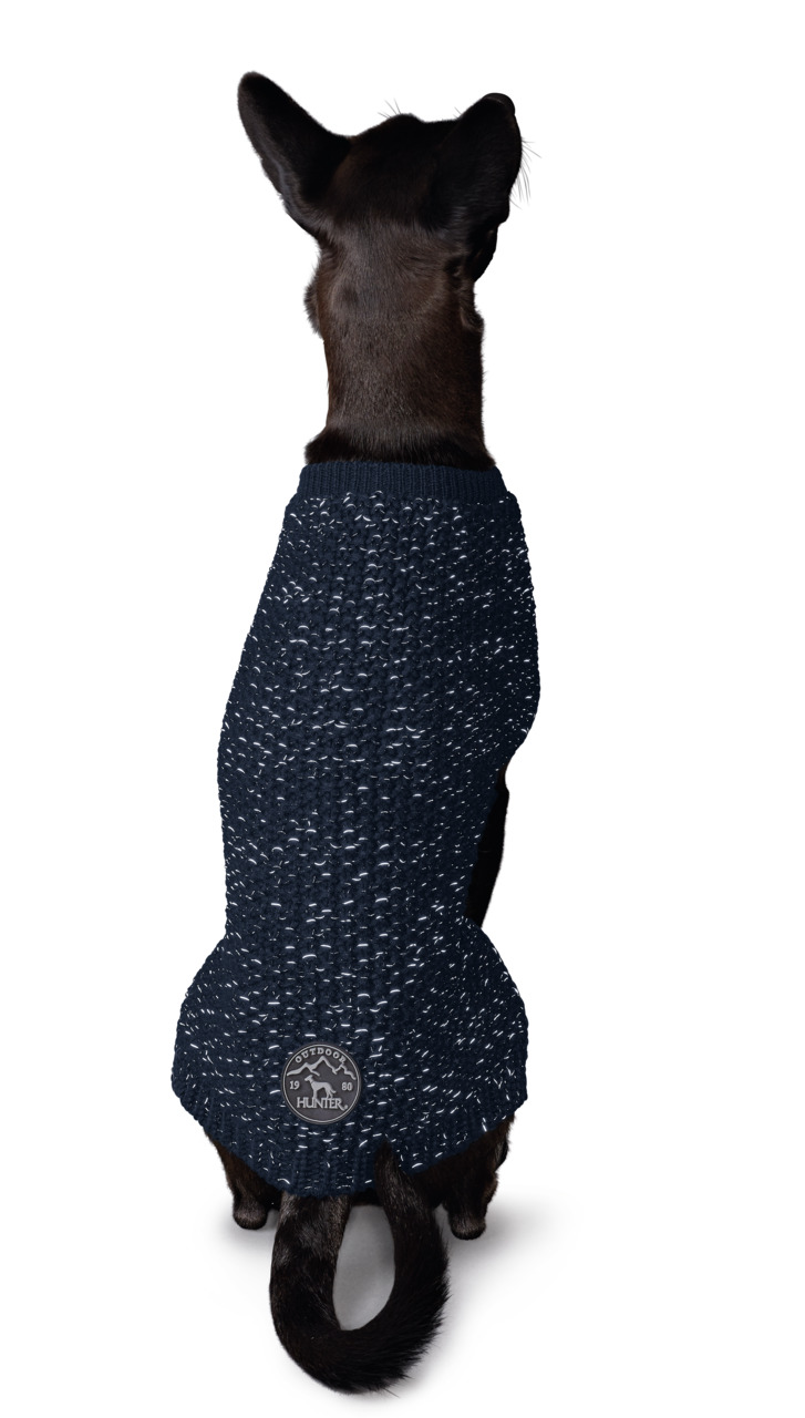 HUNTER Pullover Finja 40 cm dunkelblau