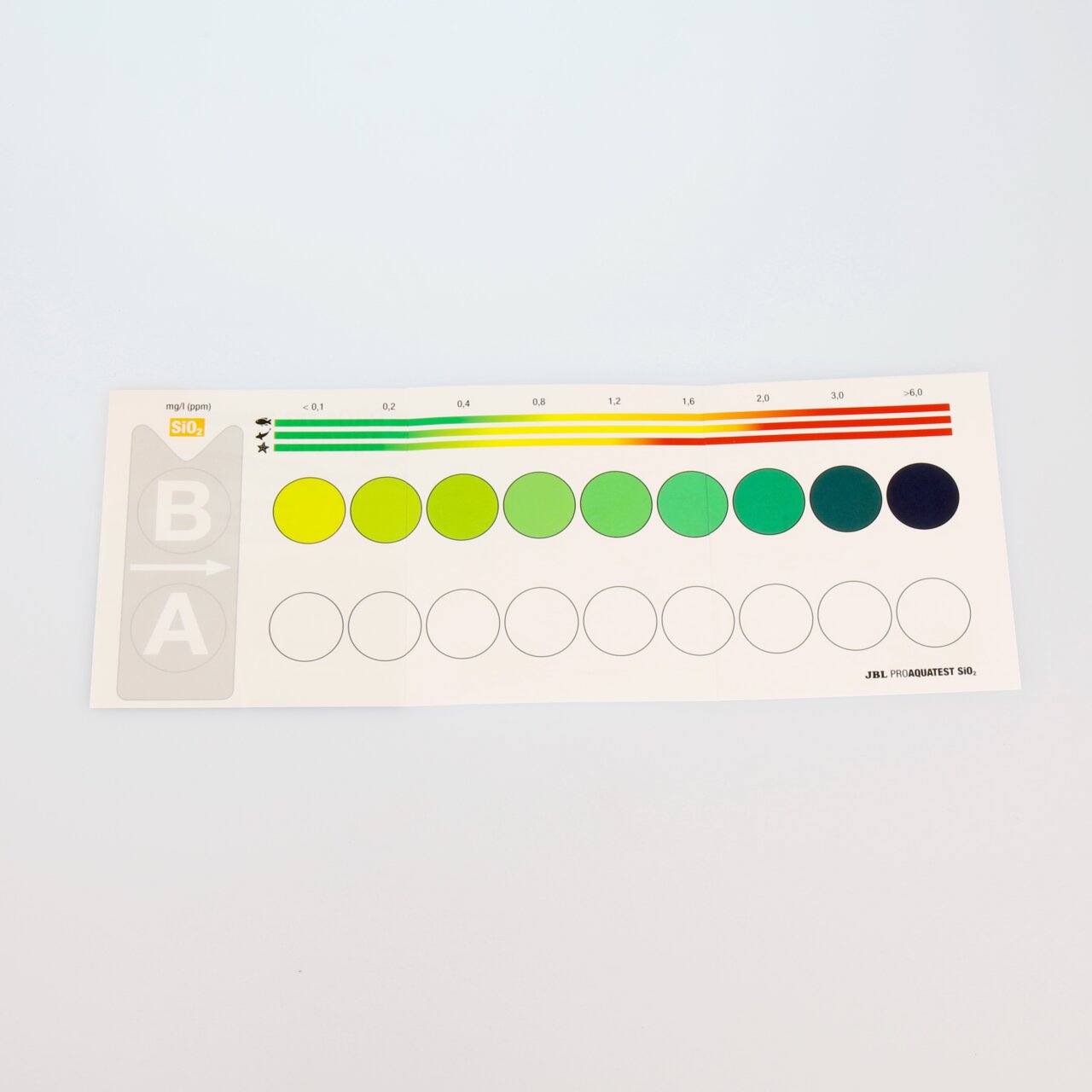 JBL ProAquaTest SiO2: Wassertest-Set für Aquarien-Teiche, misst Silikatwerte (