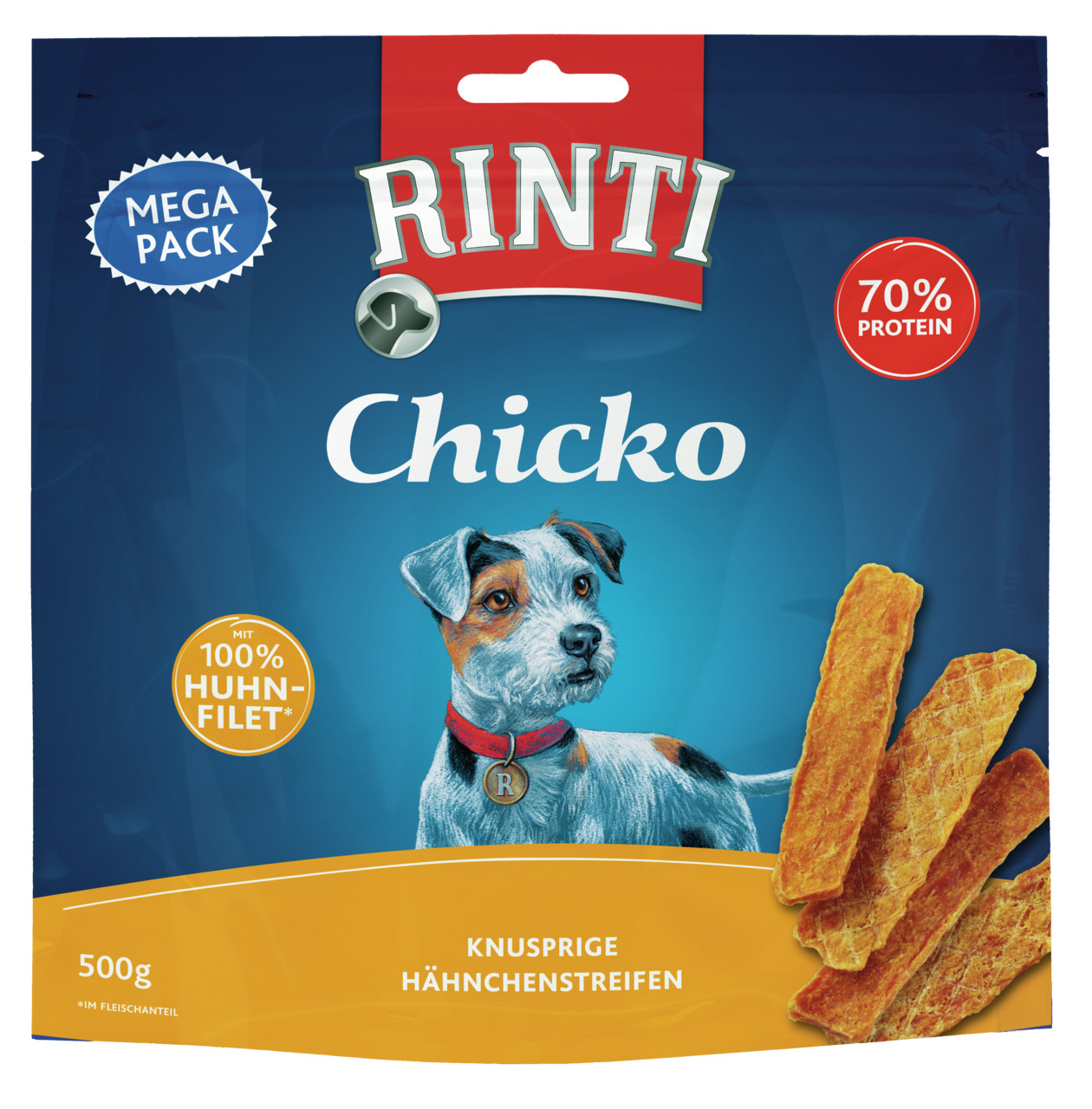 Rinti Chicko Hähnchenstreifen Hunde Snack 500 g