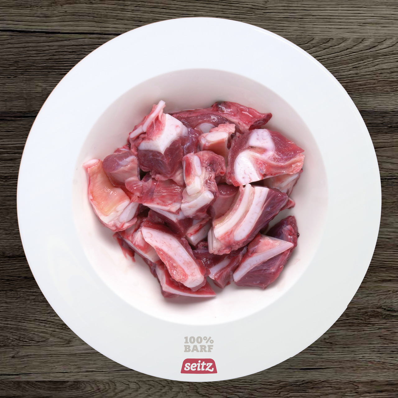Seitz 100% BARF, Rohfutter für Hunde, frisch & naturbelassen, artgerechte Ernährung, 125 g, ideal für gesunde Hundeernährung.