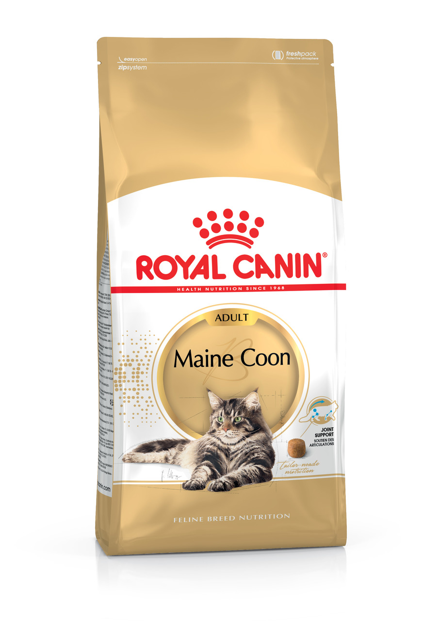 ROYAL CANIN Maine Coon Adult, für ausgewachsene Maine-Coon-Katzen, 10 kg, maßgeschneiderte Ernährung, Gelenkunterstützung, hochwertige Zutaten