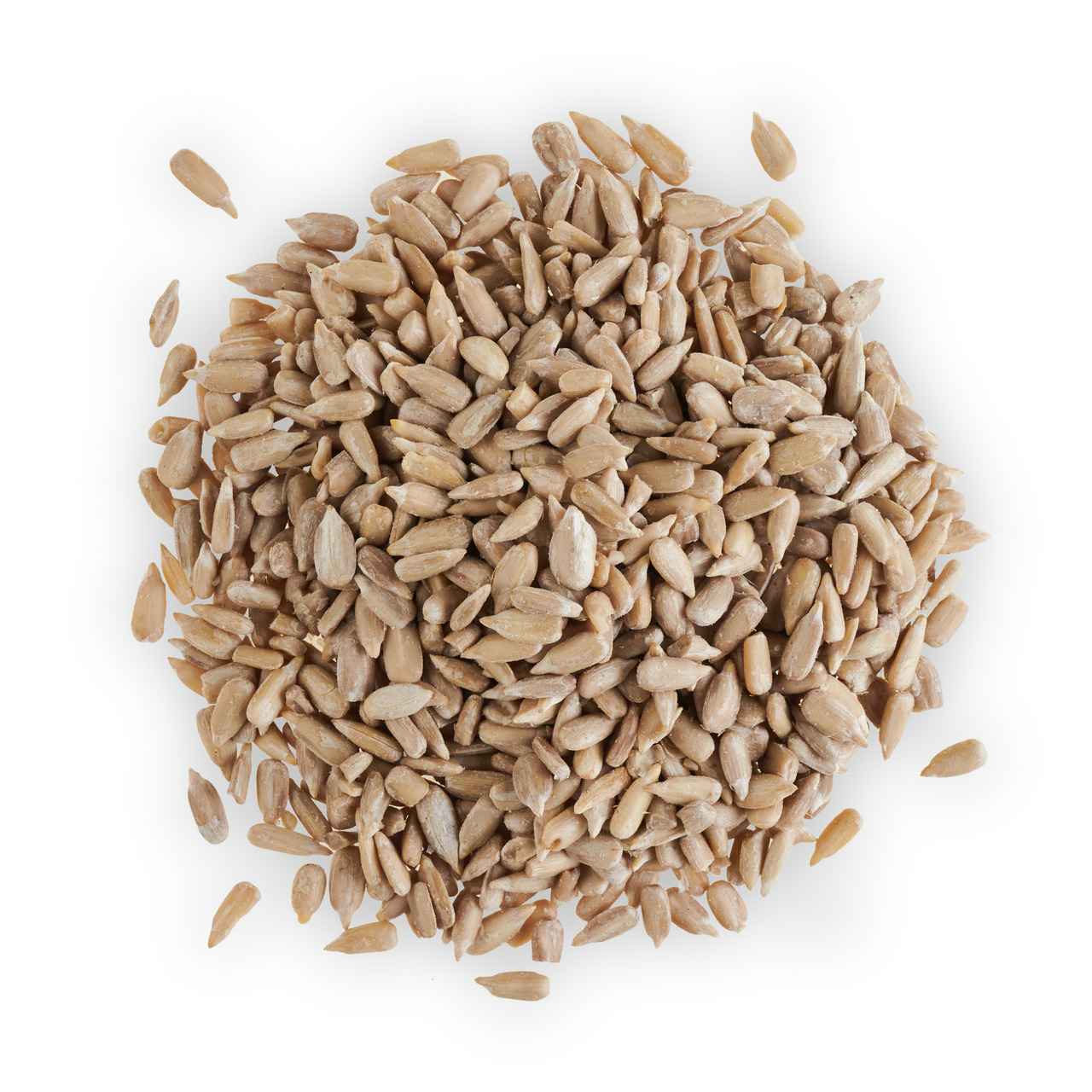 Lottis Piepmätze: Geschälte Sonnenblumenkerne für Wildvögel, naturbelassen, nährstoffreich, ideal für ausgewogene Ernährung.