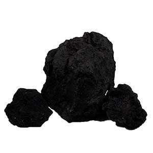 AquaDeco Lavasteine, für Aquarien/Terrarien, porös, dekorativ, naturnah, 3 Stk., variierende Größe/Form.