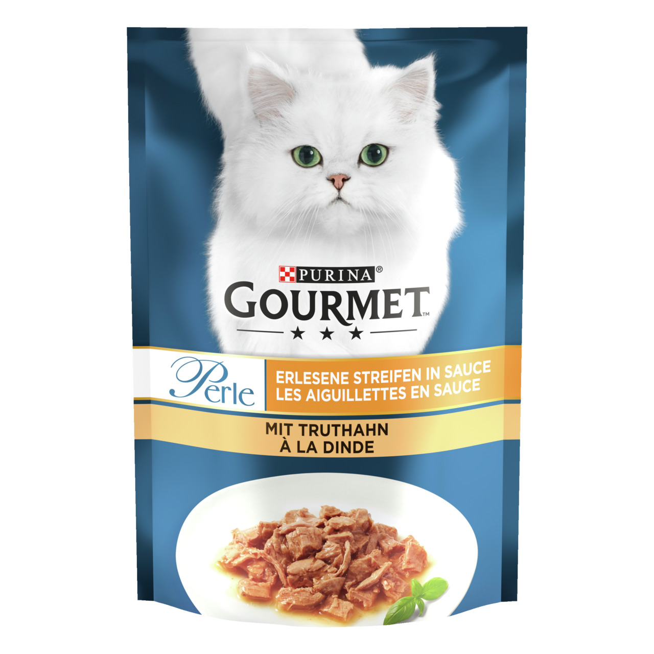 Gourmet Perle Truthahn 85g Katzenfutter