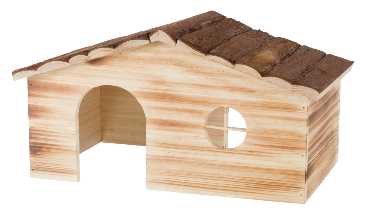 TRIXIE Natural Living Haus Ragna geflammt 43x22x25cm Kleintierhaus