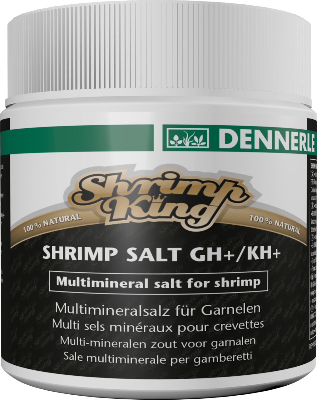 Dennerle Shrimp King Bee Salt GH+/KH+ Aquarium Wasseraufbereitung 200 g