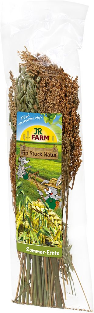 Sparpaket 2 x 80 g JR Farm Ein Stück Natur Sommer-Ernte Nager Snack