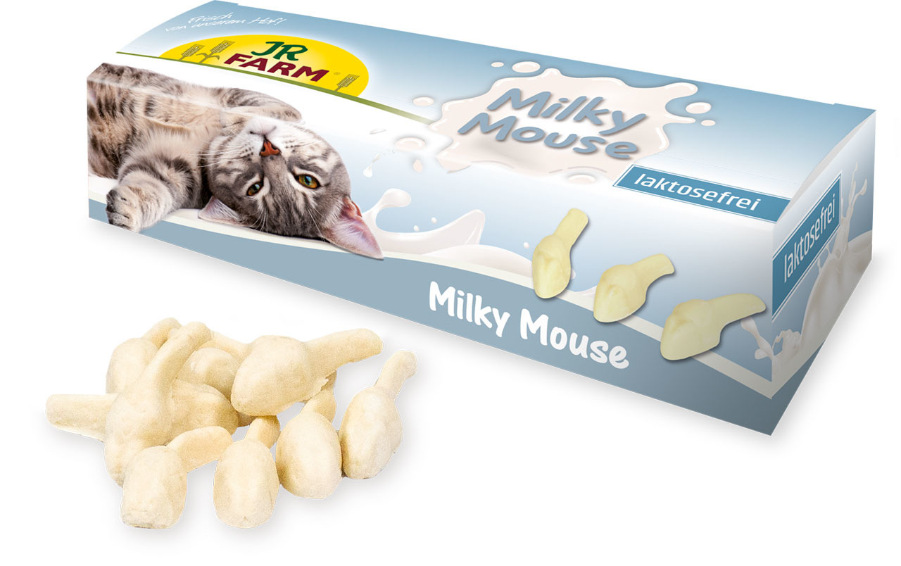 JR Farm Milky Mouse Katzen Snack 50 g