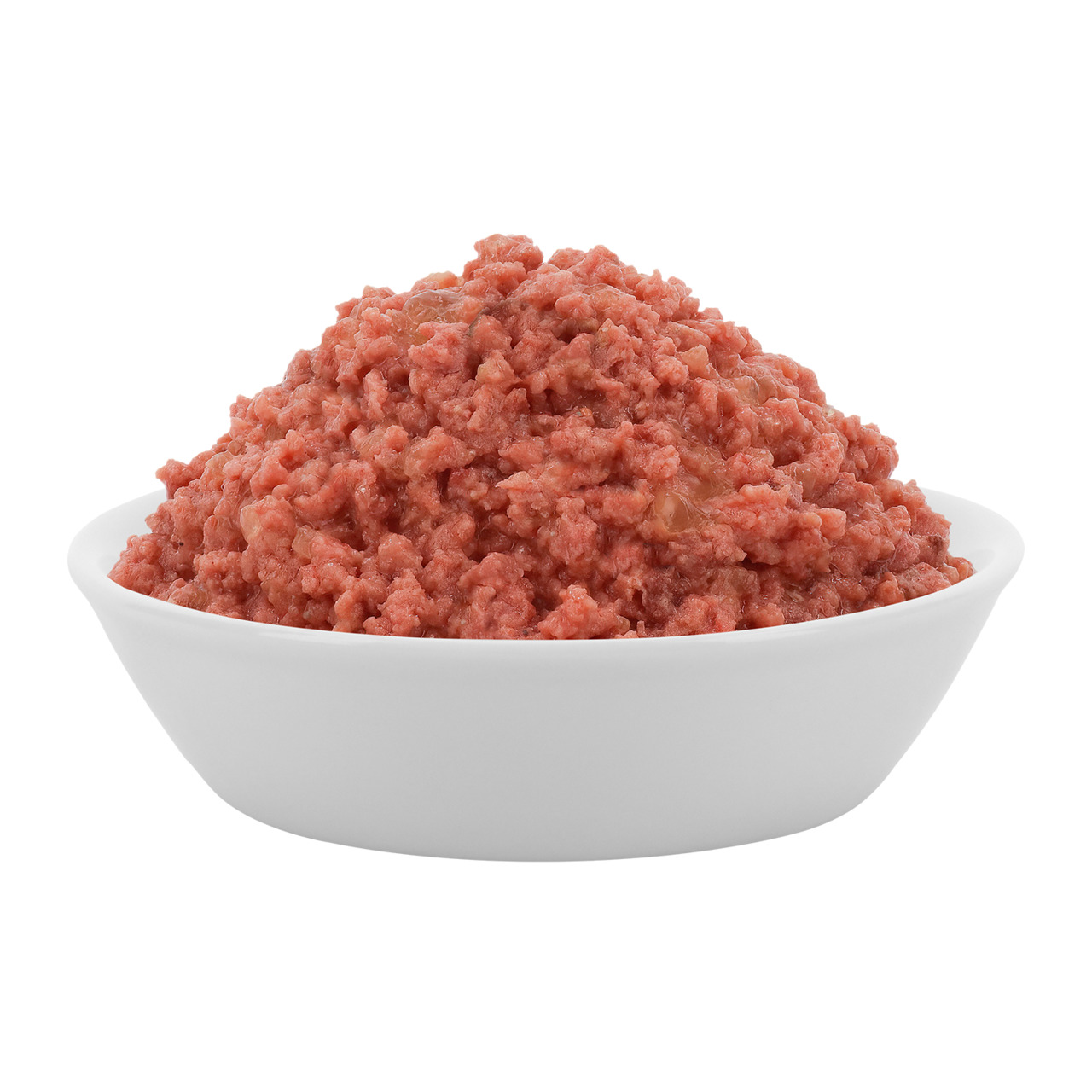 Lucky Lou Nassfutter Hund, Rind, fein zerkleinert, fleischige Konsistenz, für ausgewachsene Hunde, hochwertige Proteinquelle.