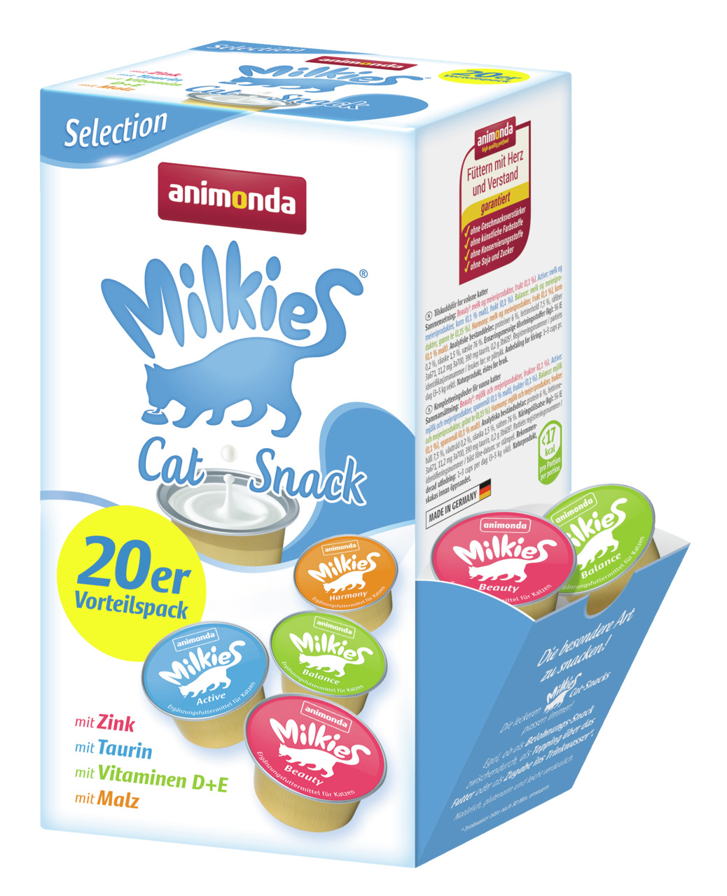 Animonda Milkies Selection Katzen Snack 20 x 15 g