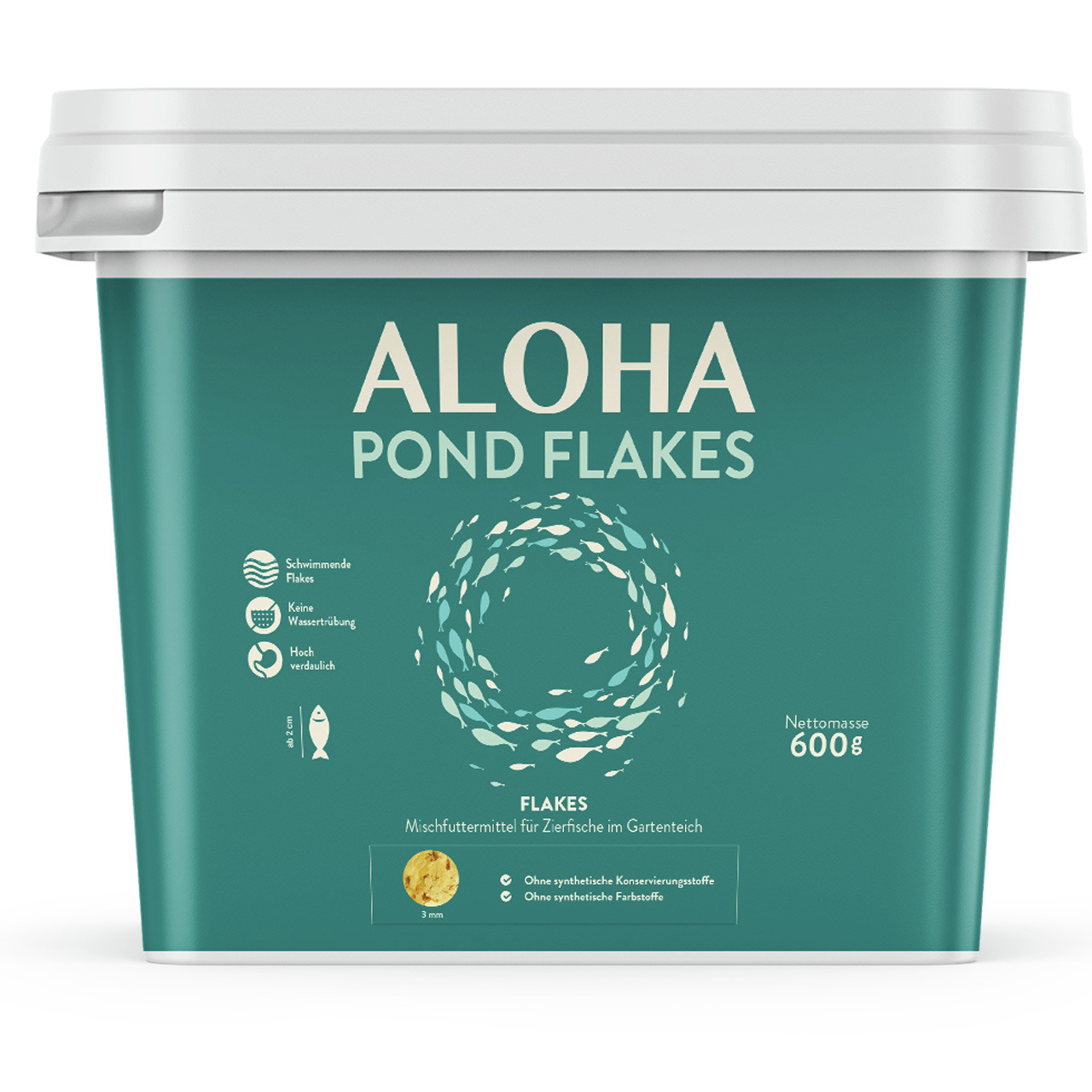 Sparpaket 2 x 5 l Aloha Pond Flakes Teichfutter