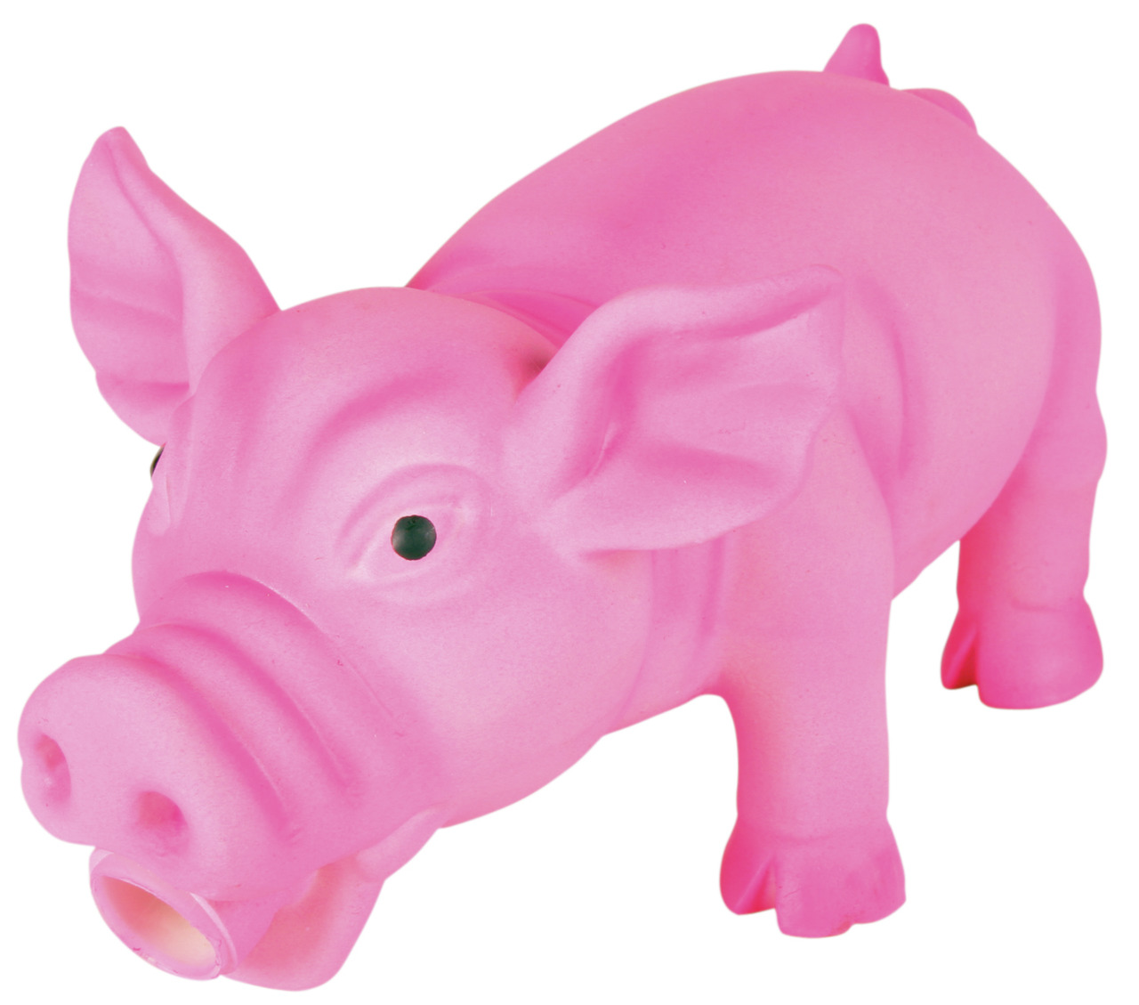 TRIXIE Schwein mit Original-Tierstimme Latex 17 cm