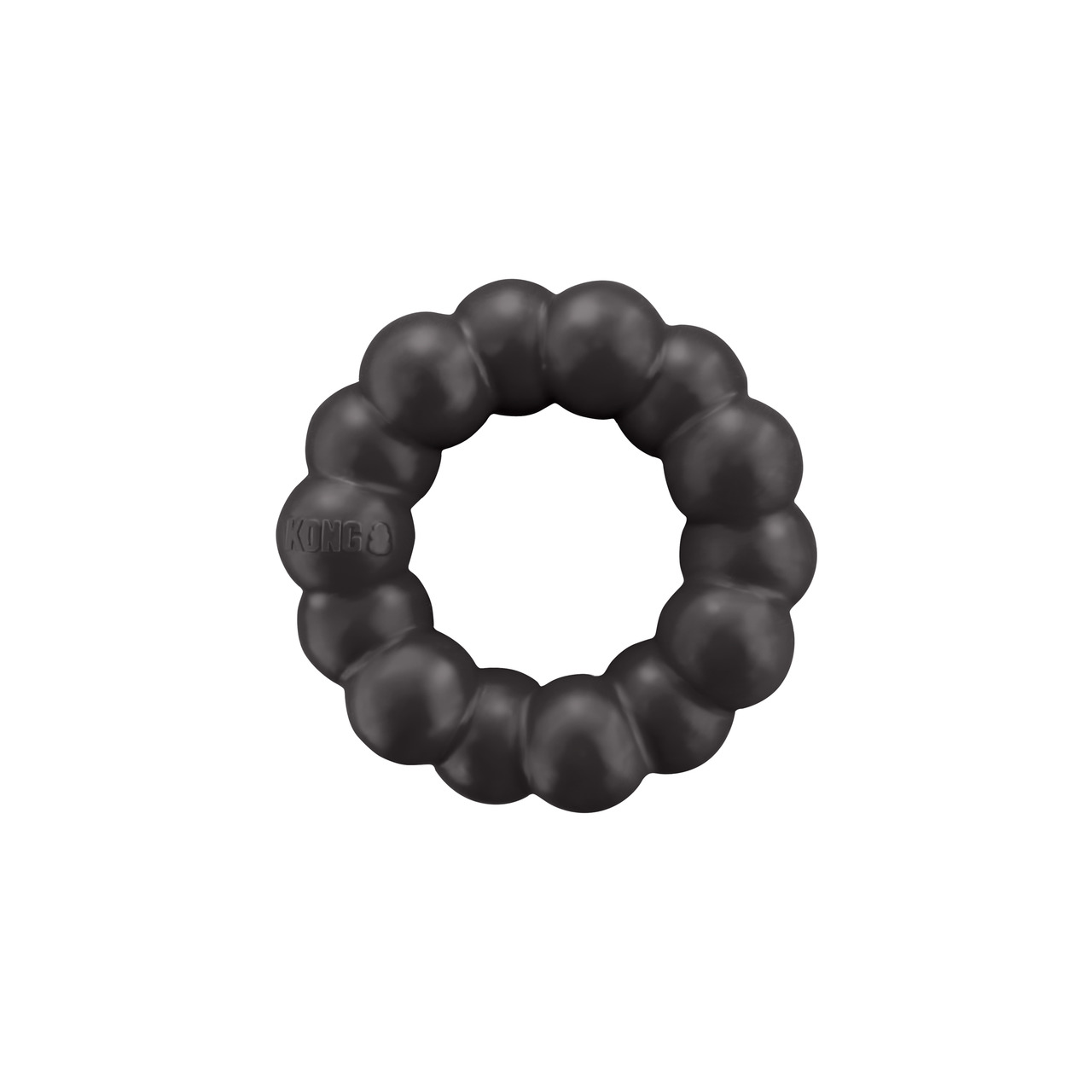 KONG Extreme Ring, robustes Kauspielzeug für Hunde, starke Kauer, langlebiger Naturkautschuk, reinigt Zähne, ideal für große Hunde.