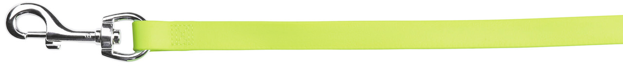 TRIXIE Hundeleine, neongelb, für alle Hundegrößen, robustes Material, Metallkarabiner, ideal bei schlechtem Licht, gute Sichtbarkeit.