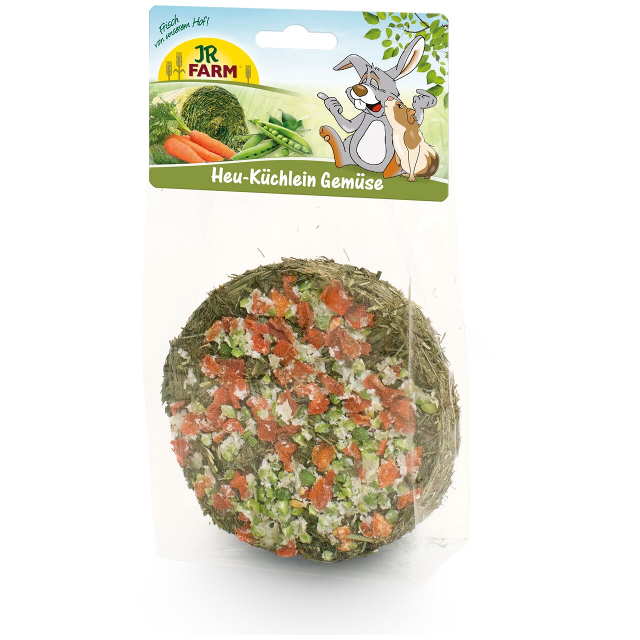 JR FARM Heu-Küchlein Gemüse für Nager