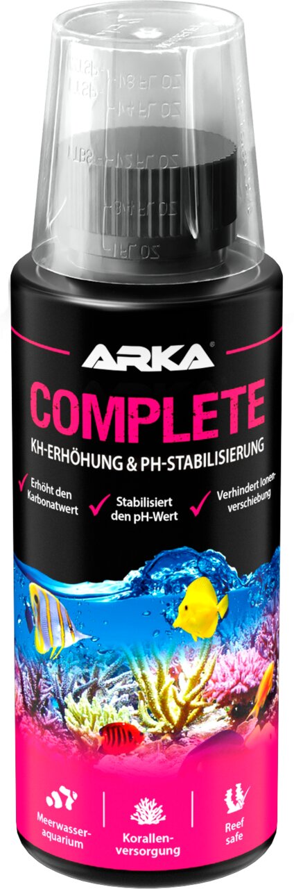 ARKA Complete KH-Erhöhung & pH-Stabilisierung für Meerwasseraquarien, stabilisiert pH-Wert, reef safe, 200 ml;;;;;;;;;;;;;;;;;;;;;;;;;;;;;;;;;;;;