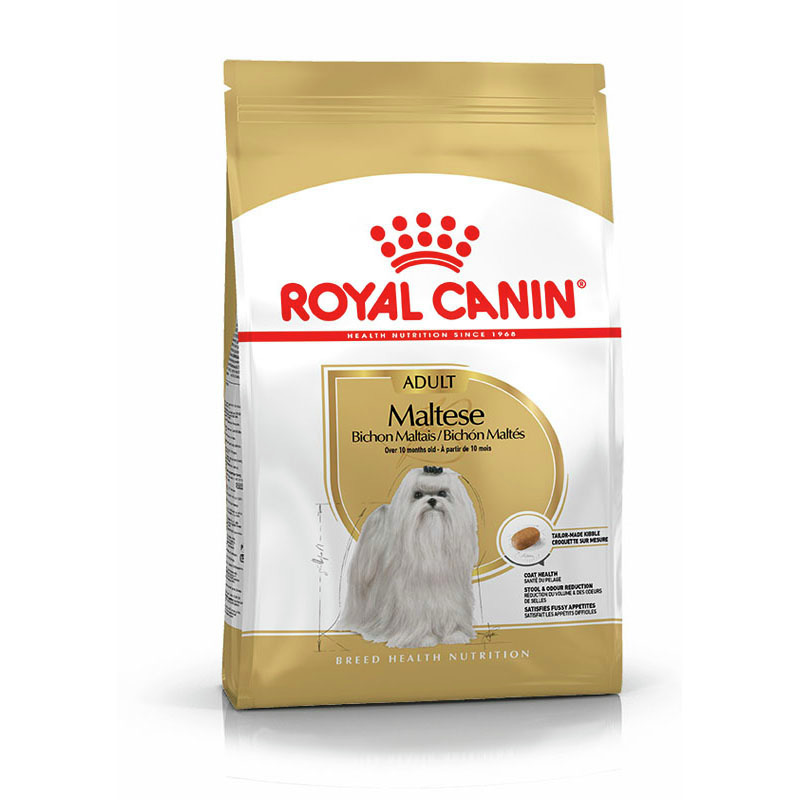 ROYAL CANIN Maltese Adult, für Malteser ab 10 Mon., 1,5 kg, fördert Fellgesundheit, Verdauung & Zufriedenheit wählerischer Esser.