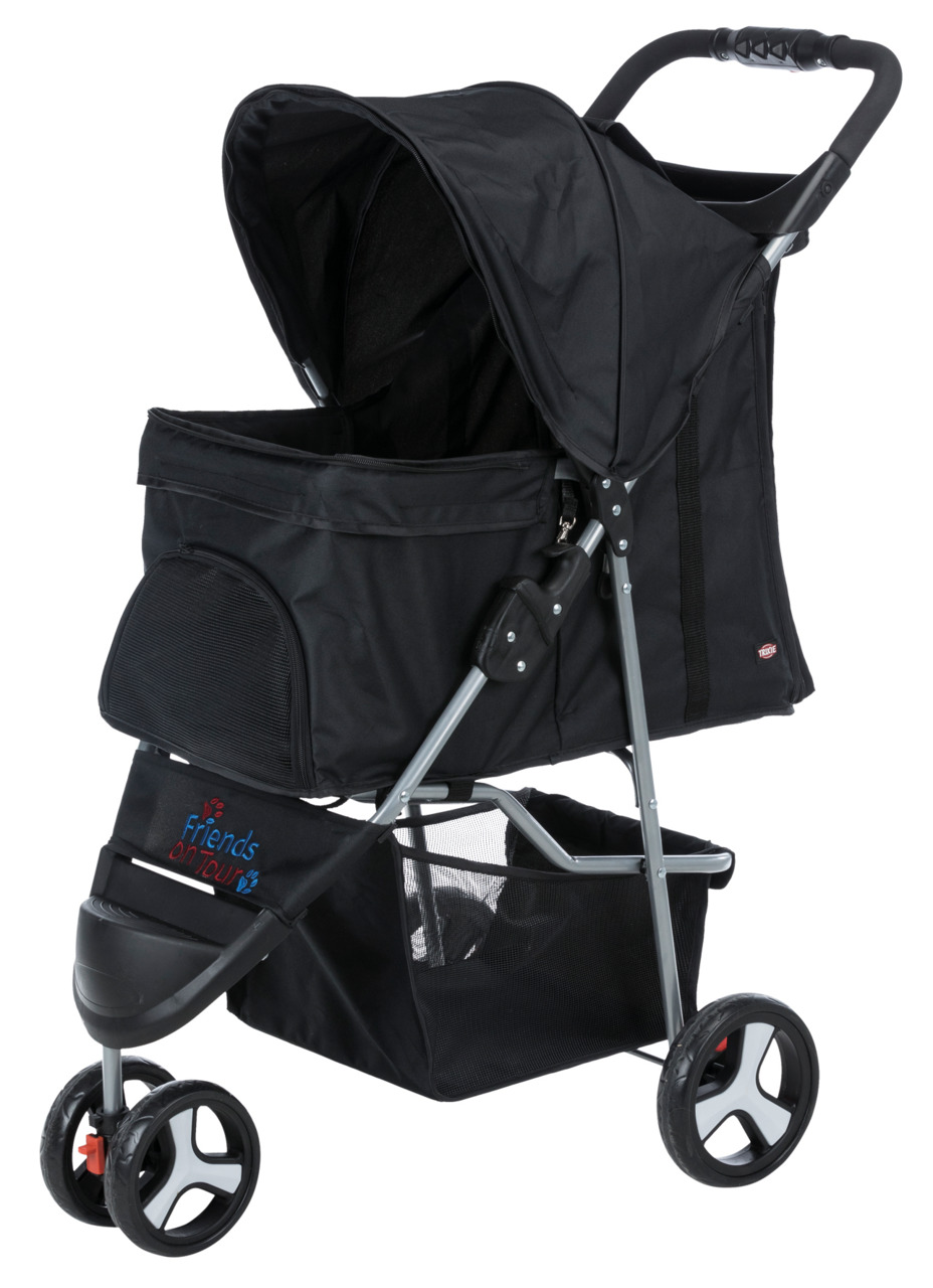 Trixie Buggy schwarz Hunde Transport Schwarz