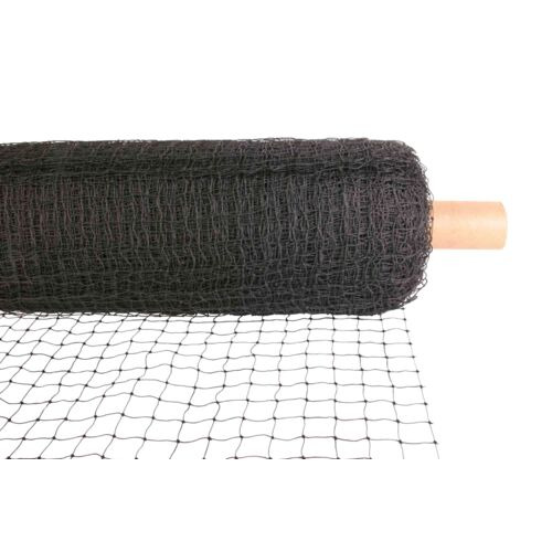 TRIXIE Schutznetz für Katzen, schwarz, robustes Material, ideal für Balkon-Terrasse, Maße auf Verpackung.