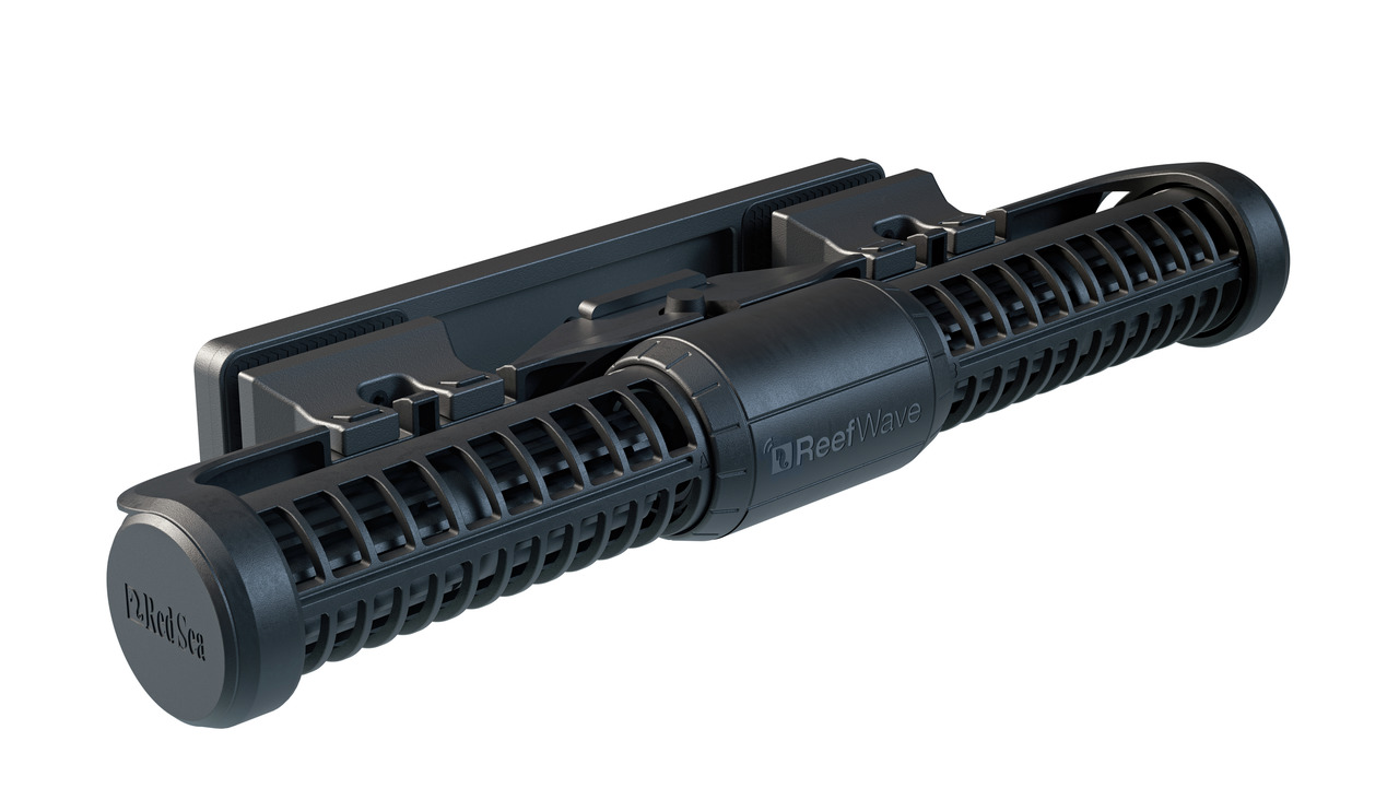 Red Sea ReefWave 45 Strömungspumpe, für Meerwasseraquarien, schwarz, kompakt, modernes Design, natürliche Wasserbewegung, ideal für Korallen/Fische.