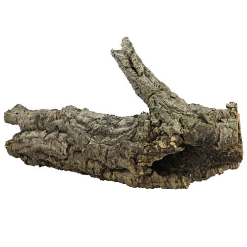 HOBBY Korkrinde, für Reptilien, Amphibien & Nagetiere, Versteck- & Klettermögl., ca. 30 cm, natürl. geformt.