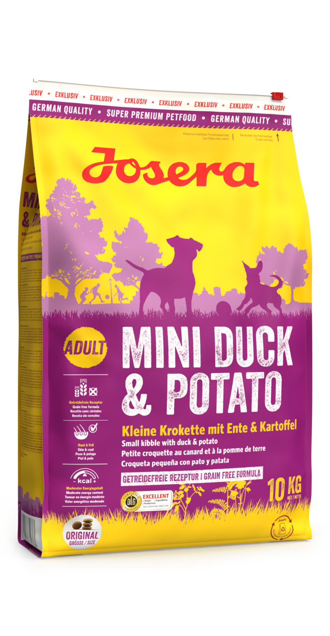 Josera Exklusiv Mini Duck & Potato 10 kg