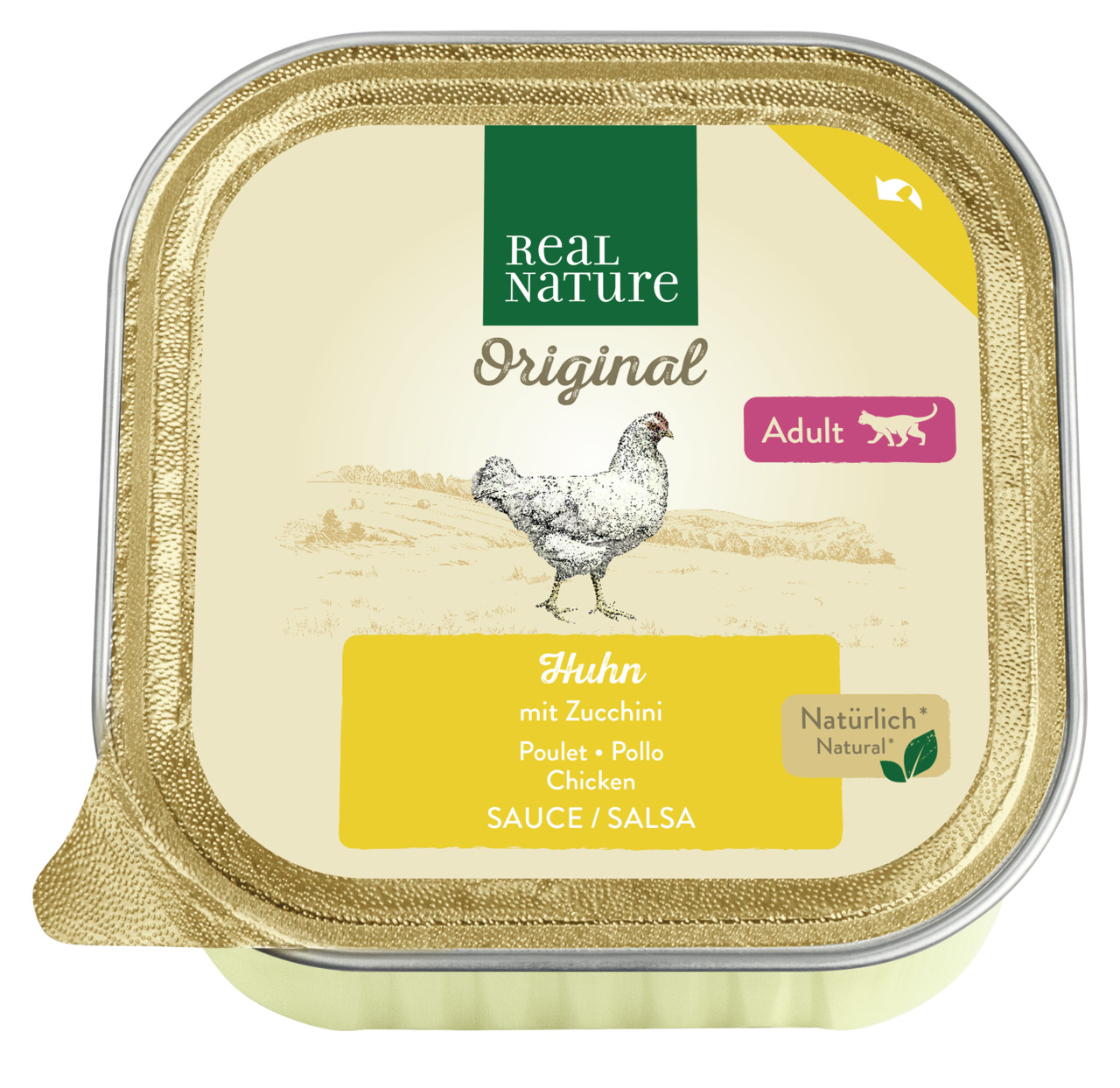 REAL NATURE Ragout Huhn mit Zucchini 100 g