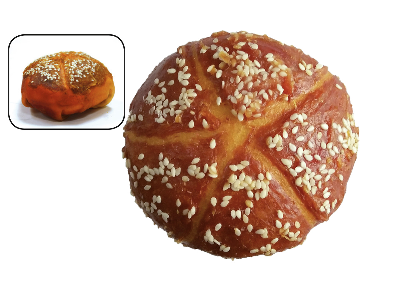 CROCI Hundespielzeug, Brötchenoptik, für Hunde aller Größen, täuschend echt, Beschäftigung & Zahnpflege.