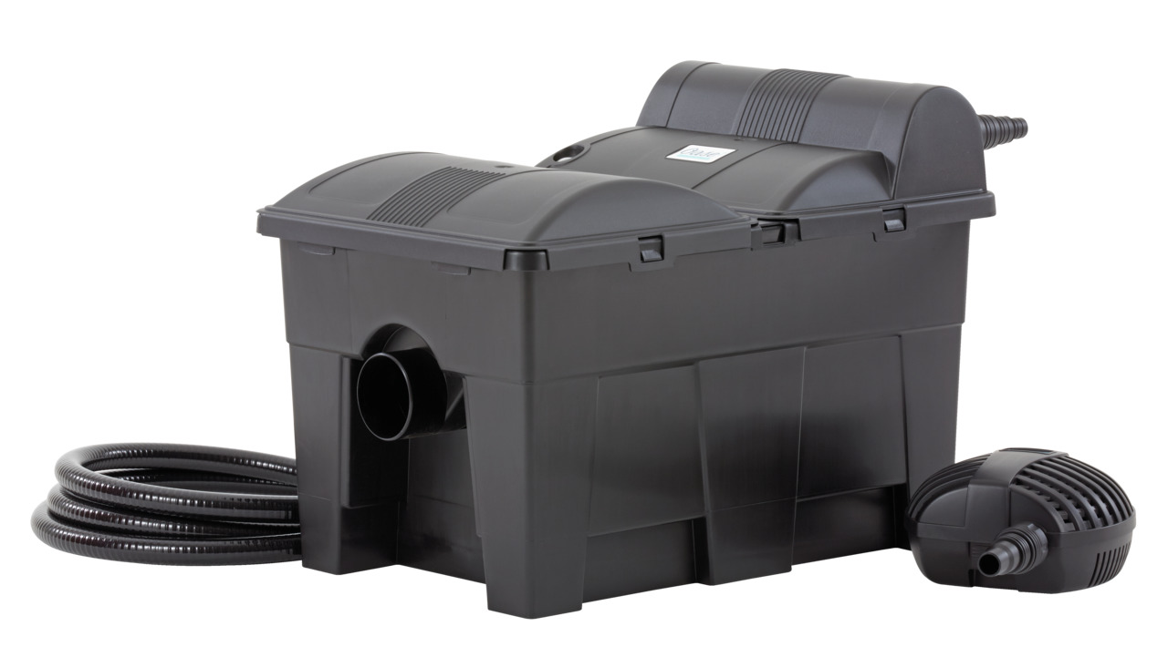 Oase BioSmart 16000 Teichfilter, für Teiche bis 16.000 L, klares Wasser, entfernt Schmutz & Algen, ideal für Teichbesitzer.