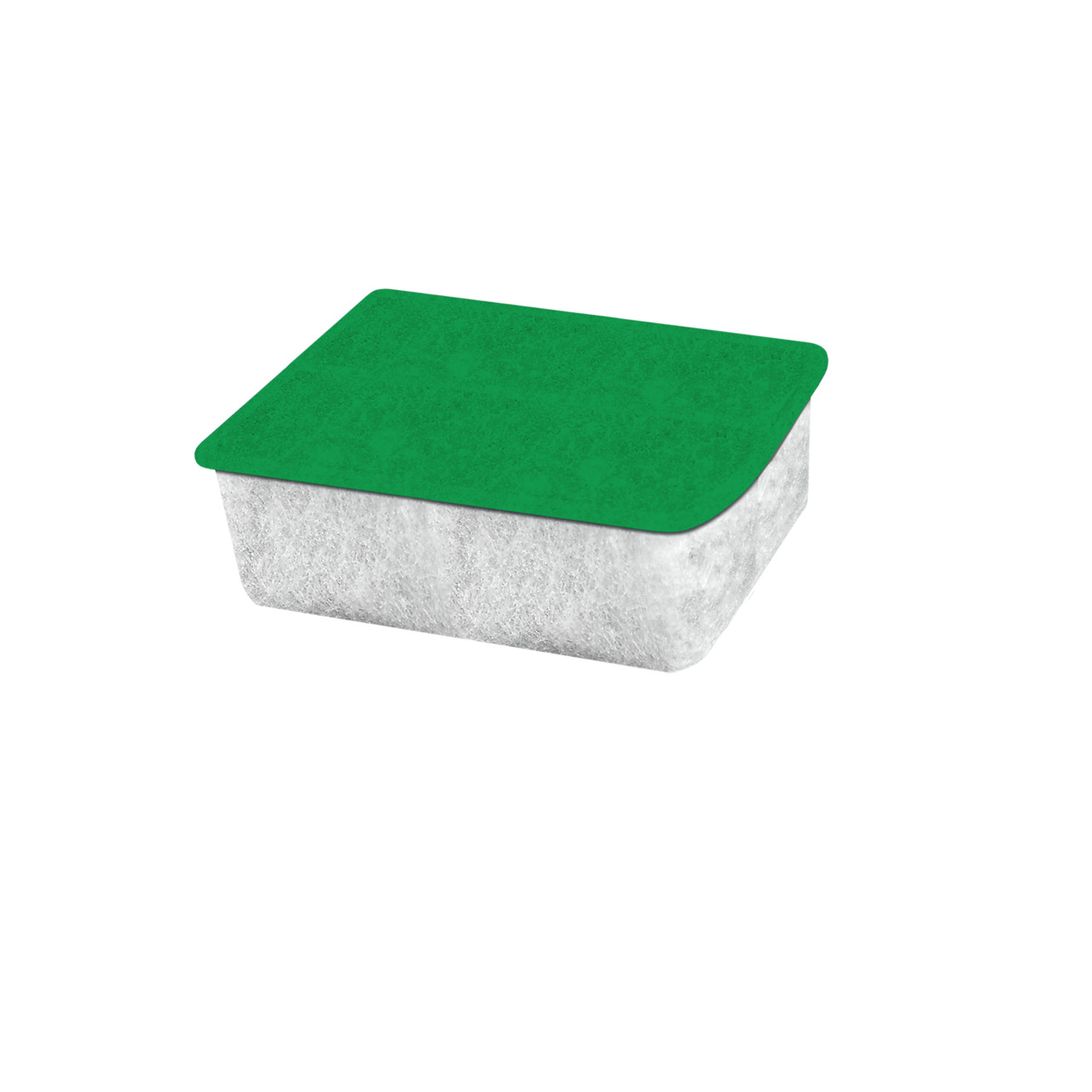 Ciano Filtereinsatz, für Aquarien, verbessert Wasserqualität, grüne Oberseite, weiße Schwammstruktur.